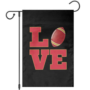 Love Midwest Football Garden Flag Gift For Football Fans TS12 Black Print Your Wear