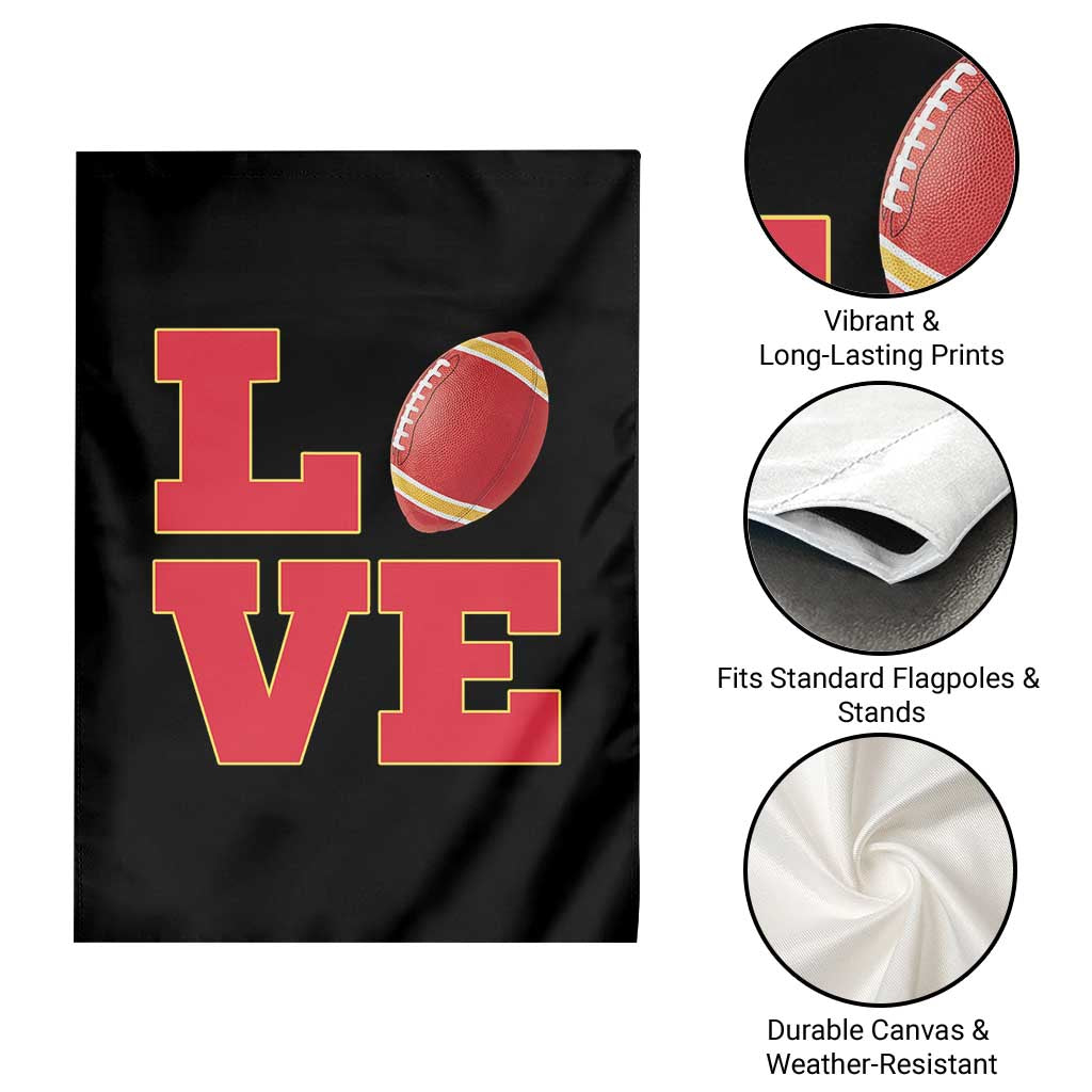 Love Midwest Football Garden Flag Gift For Football Fans TS12 Print Your Wear