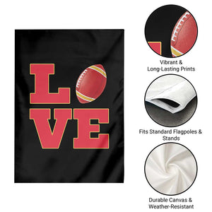 Love Midwest Football Garden Flag Gift For Football Fans TS12 Print Your Wear