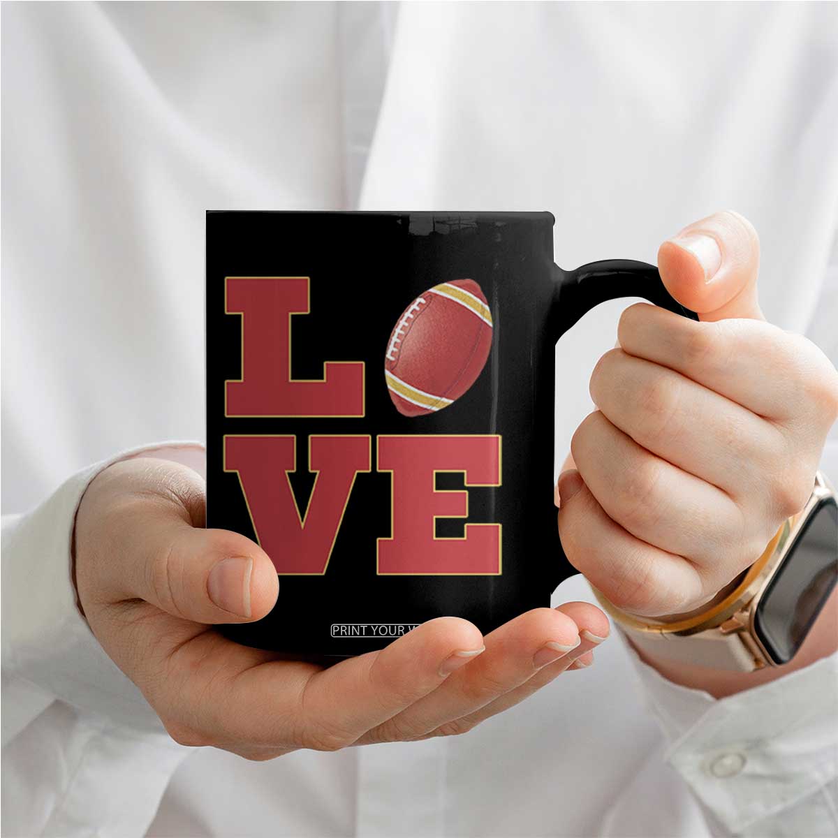 Love Midwest Football Coffee Mug Gift For Football Fans TS12 Print Your Wear
