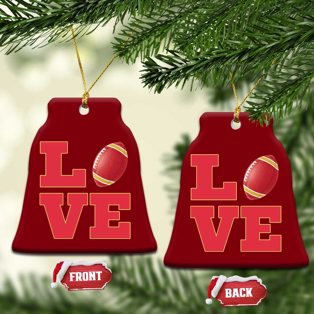 Love Midwest Football Ceramic Ornament Gift For Football Fans TS12 Print Your Wear