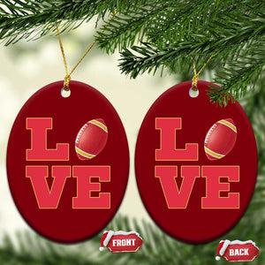 Love Midwest Football Ceramic Ornament Gift For Football Fans TS12 Print Your Wear