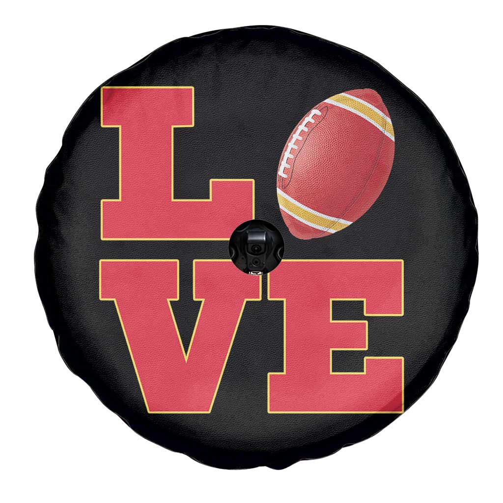 Love Midwest Football Spare Tire Cover Gift For Football Fans TS12 Print Your Wear