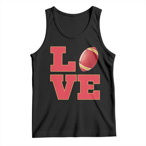 Love Midwest Football Tank Top Gift For Football Fans TS12 Black Print Your Wear