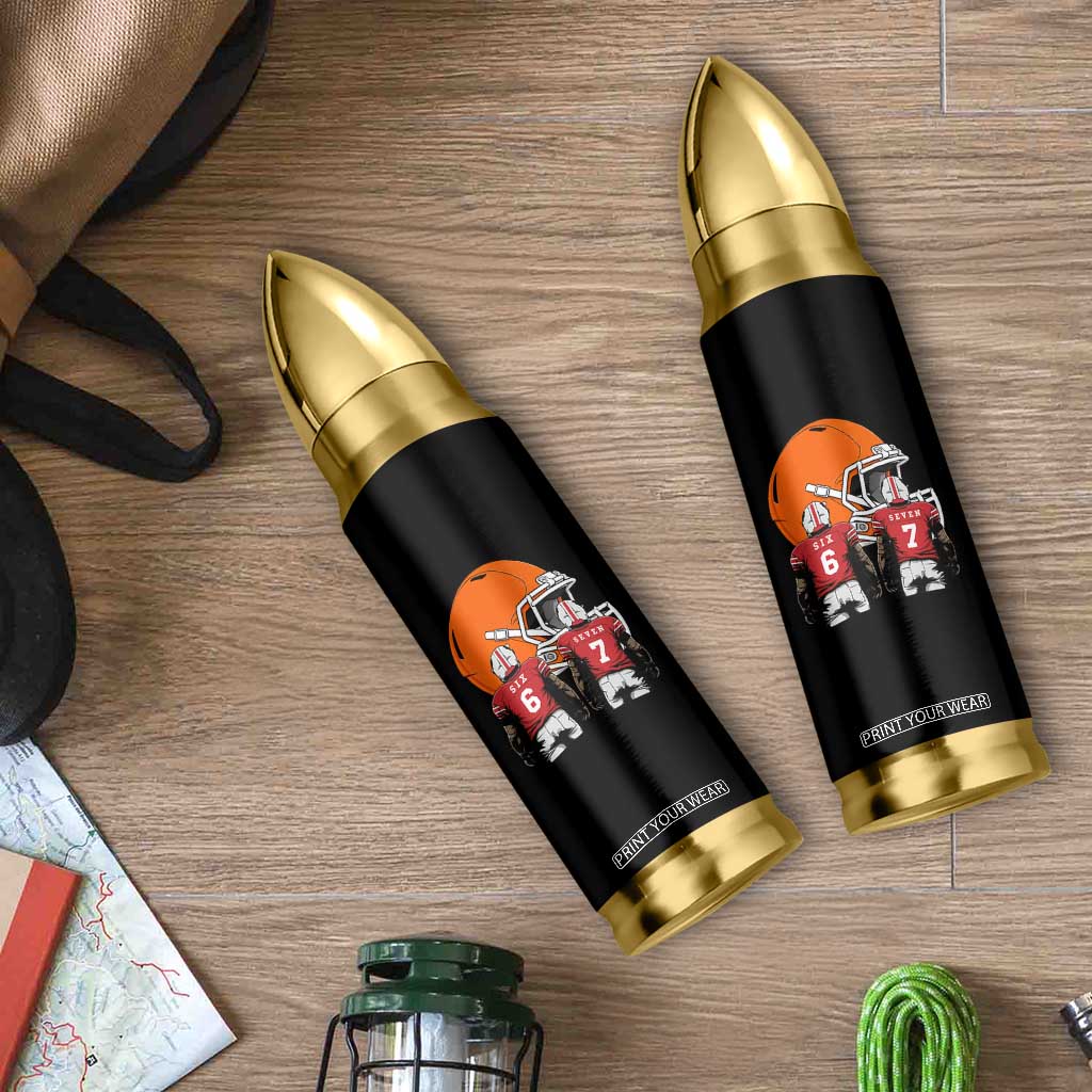 Funny American Football Bullet Tumbler Six Seven Meme TS12 Print Your Wear
