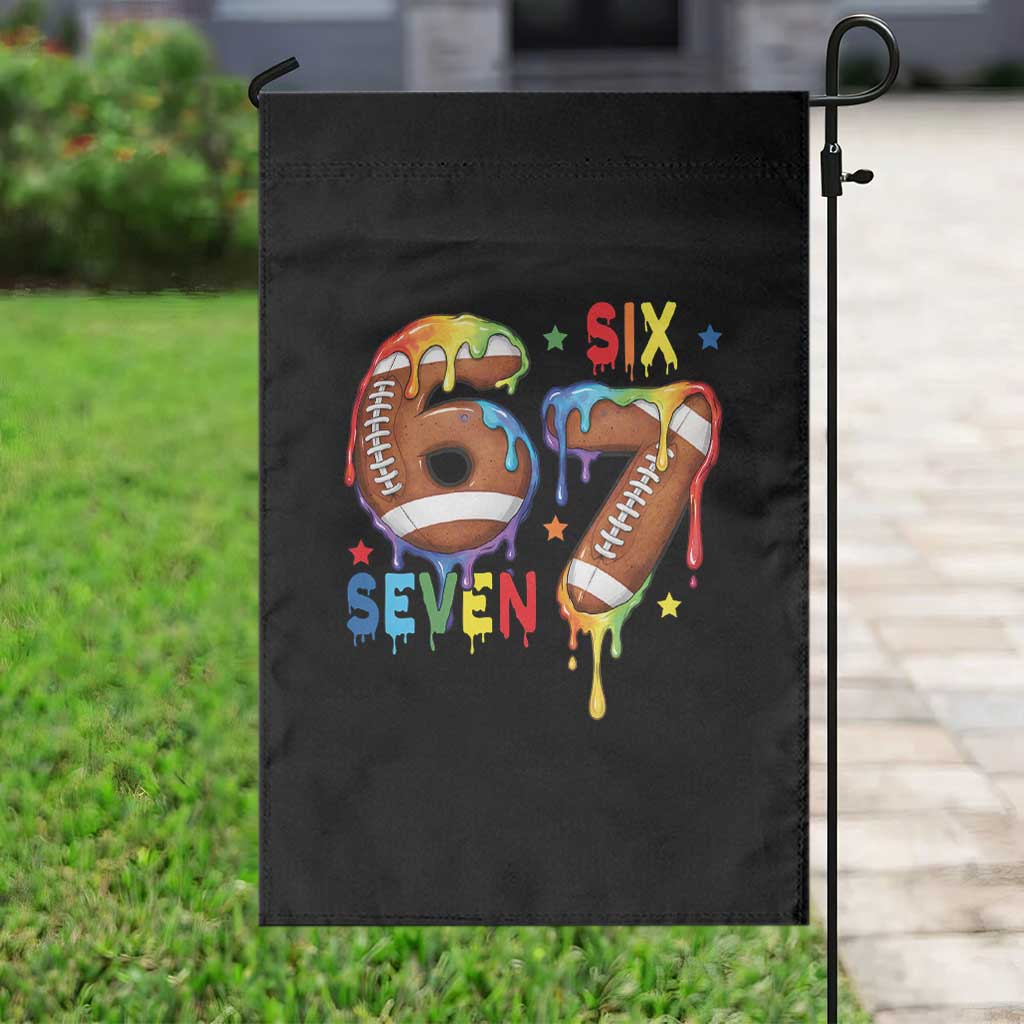Funny American Football Garden Flag 67 Viral Gen Alpha Slang Gift TS12 Print Your Wear