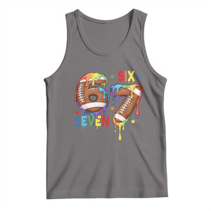 Funny American Football Tank Top 67 Viral Gen Alpha Slang Gift TS12 Deep Heather Print Your Wear