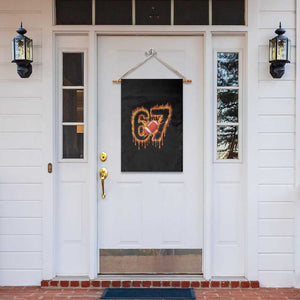 Funny American Football Six Seven Garden Flag Fire Drip 67 Meme TS12 Print Your Wear