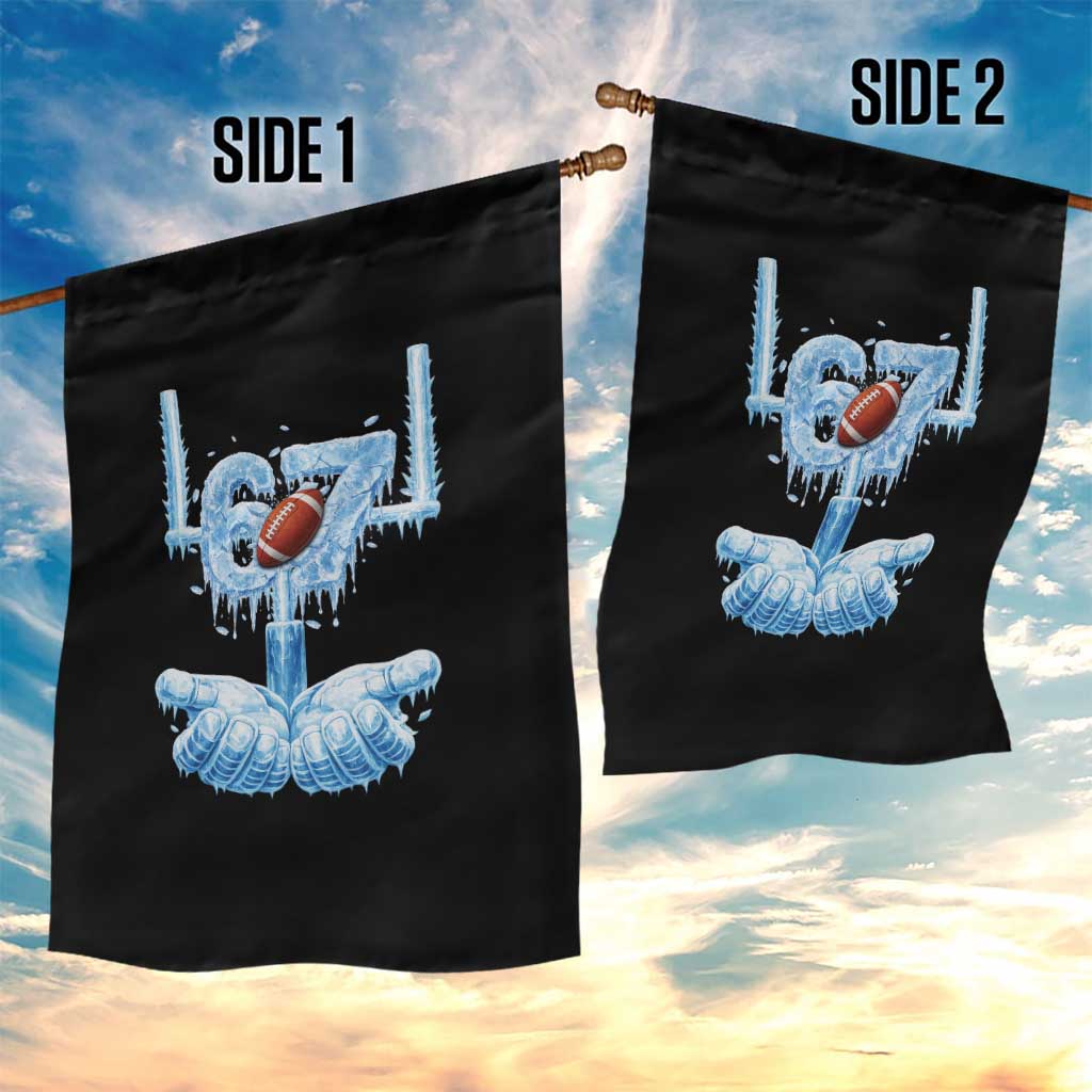 Cool Ice Effect 67 Meme Garden Flag Funny American Football TS12 Print Your Wear