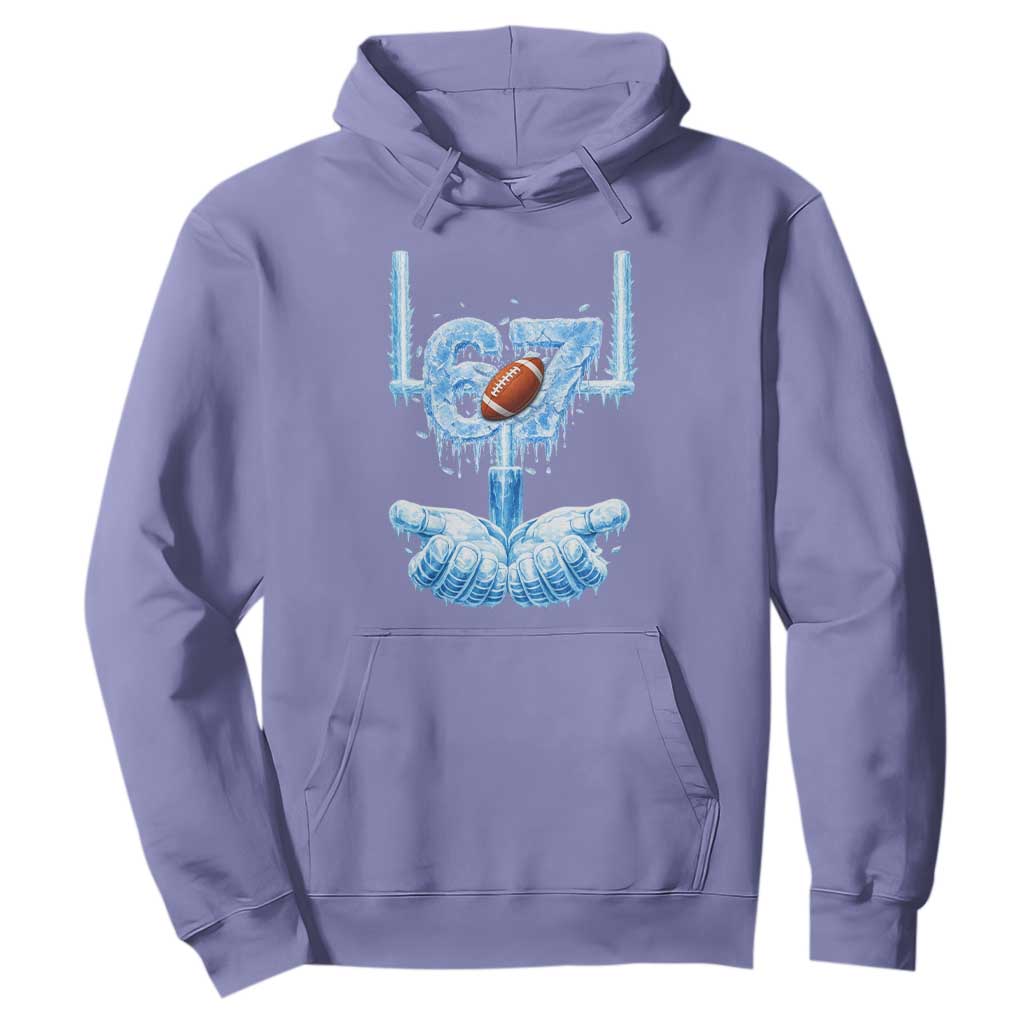 Cool Ice Effect 67 Meme Hoodie Funny American Football TS12 Violet Print Your Wear