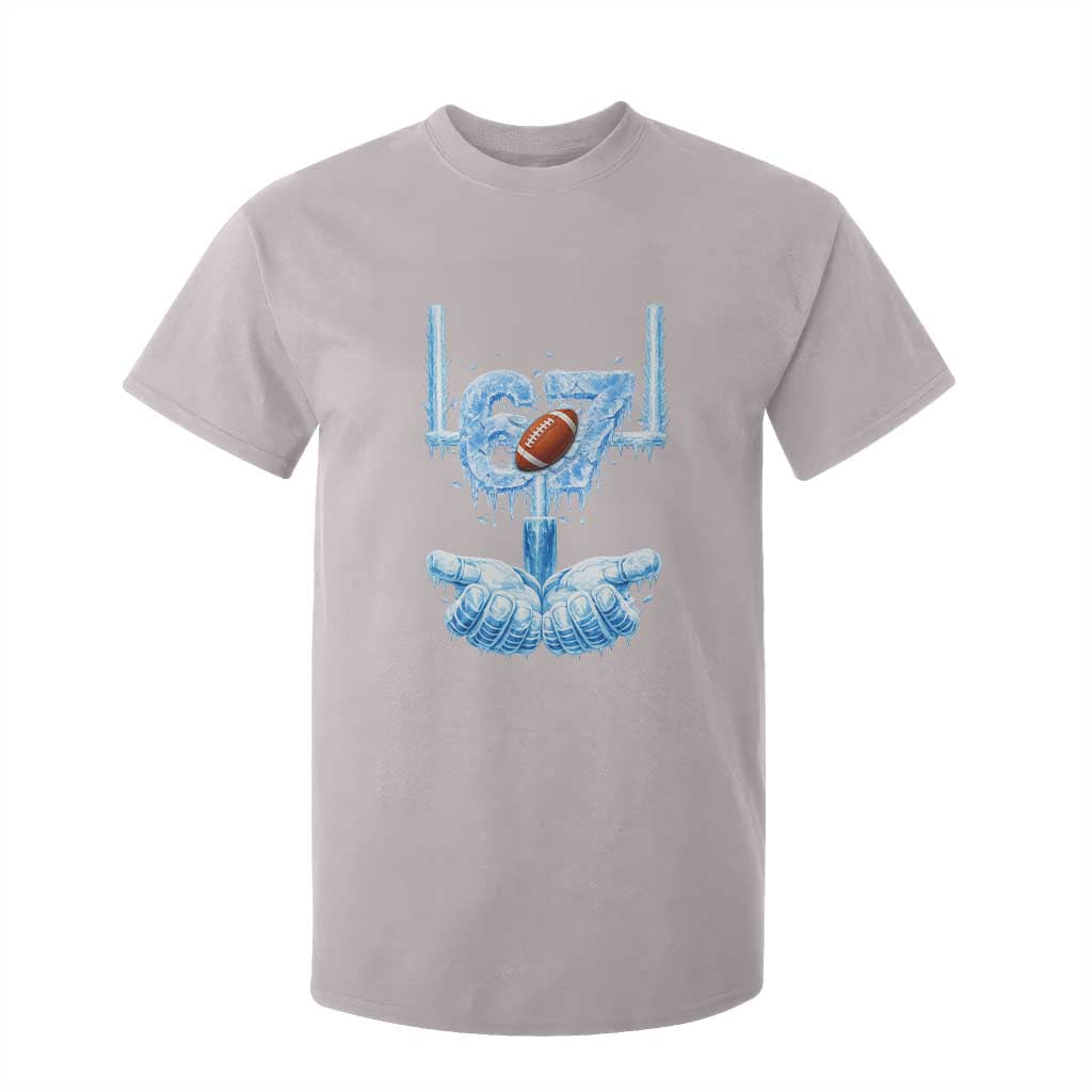Cool Ice Effect 67 Meme T Shirt For Kid Funny American Football TS12 Ice Gray Print Your Wear