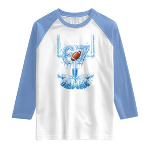 Cool Ice Effect 67 Meme Raglan Shirt Funny American Football TS12 White Carolina Blue Print Your Wear