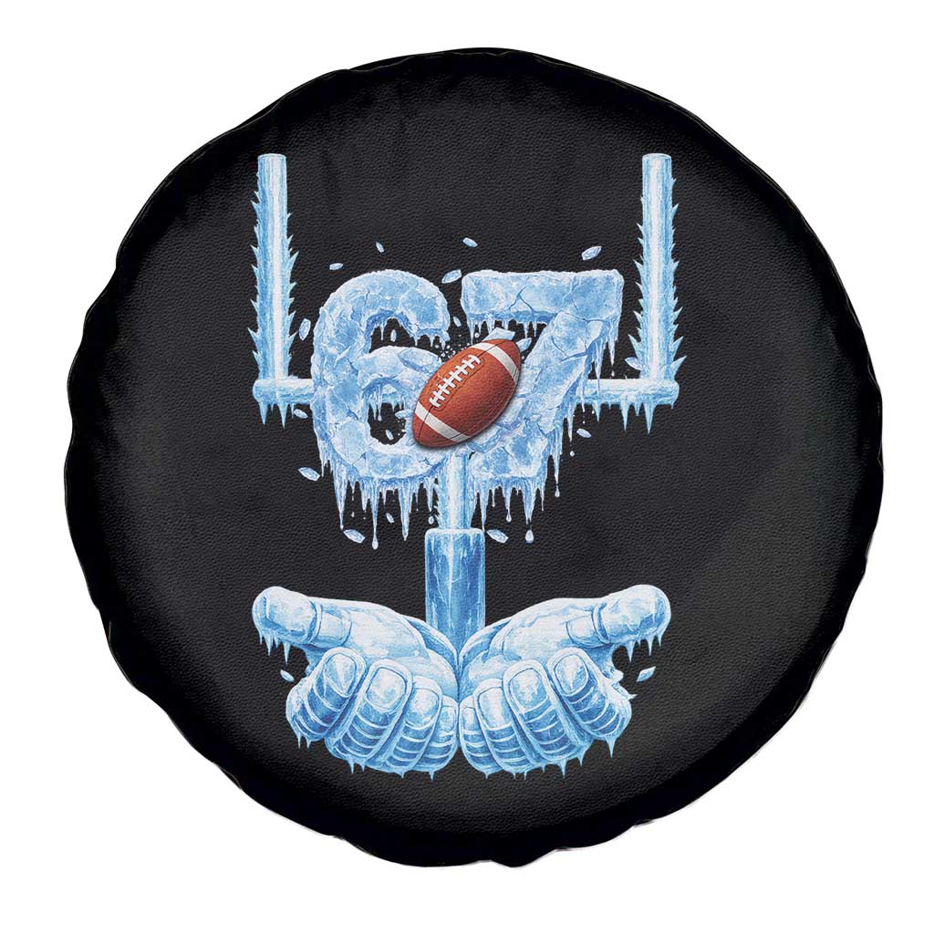 Cool Ice Effect 67 Meme Spare Tire Cover Funny American Football TS12 Print Your Wear