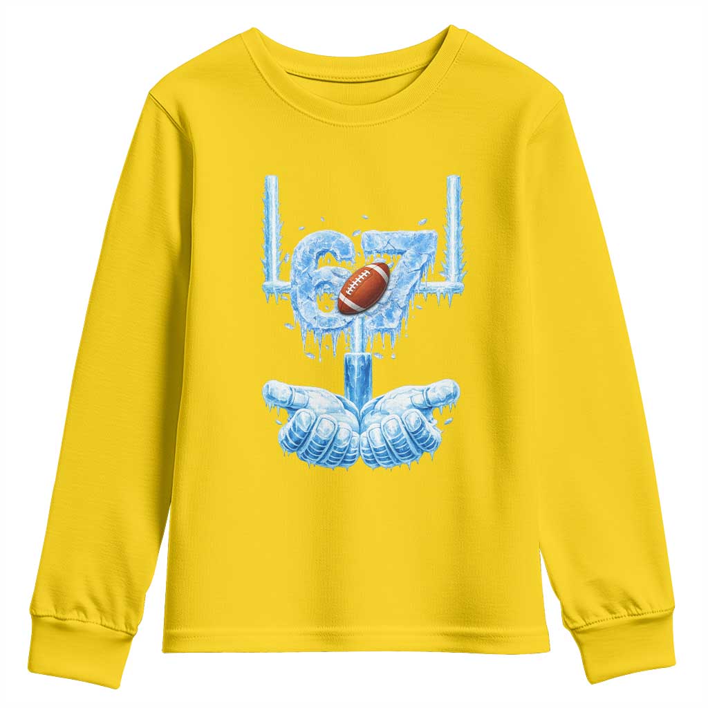 Cool Ice Effect 67 Meme Youth Sweatshirt Funny American Football TS12 Daisy Print Your Wear