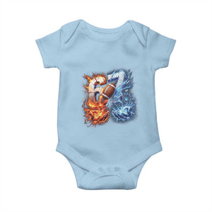 American Football Six Seven Meme Baby Onesie Funny Gen Alpha Slang Gift TS12 Light Blue Print Your Wear