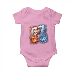 American Football Six Seven Meme Baby Onesie Funny Gen Alpha Slang Gift TS12 Light Pink Print Your Wear