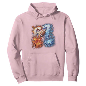 American Football Six Seven Meme Hoodie Funny Gen Alpha Slang Gift TS12 Light Pink Print Your Wear