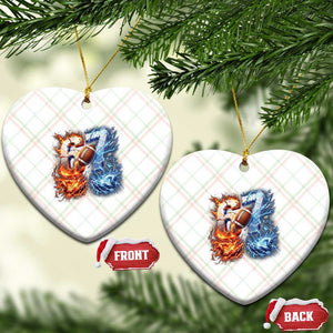 American Football Six Seven Meme Ceramic Ornament Funny Gen Alpha Slang Gift TS12 Print Your Wear