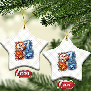 American Football Six Seven Meme Ceramic Ornament Funny Gen Alpha Slang Gift TS12 Print Your Wear