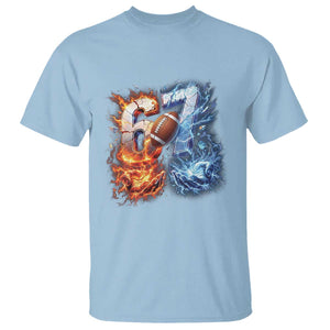 American Football Six Seven Meme T Shirt Funny Gen Alpha Slang Gift TS12 Light Blue Print Your Wear