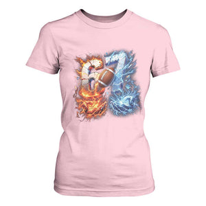 American Football Six Seven Meme T Shirt For Women Funny Gen Alpha Slang Gift TS12 Light Pink Print Your Wear