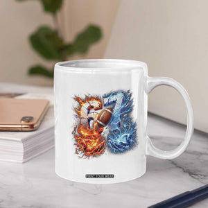 American Football Six Seven Meme Coffee Mug Funny Gen Alpha Slang Gift TS12 Print Your Wear