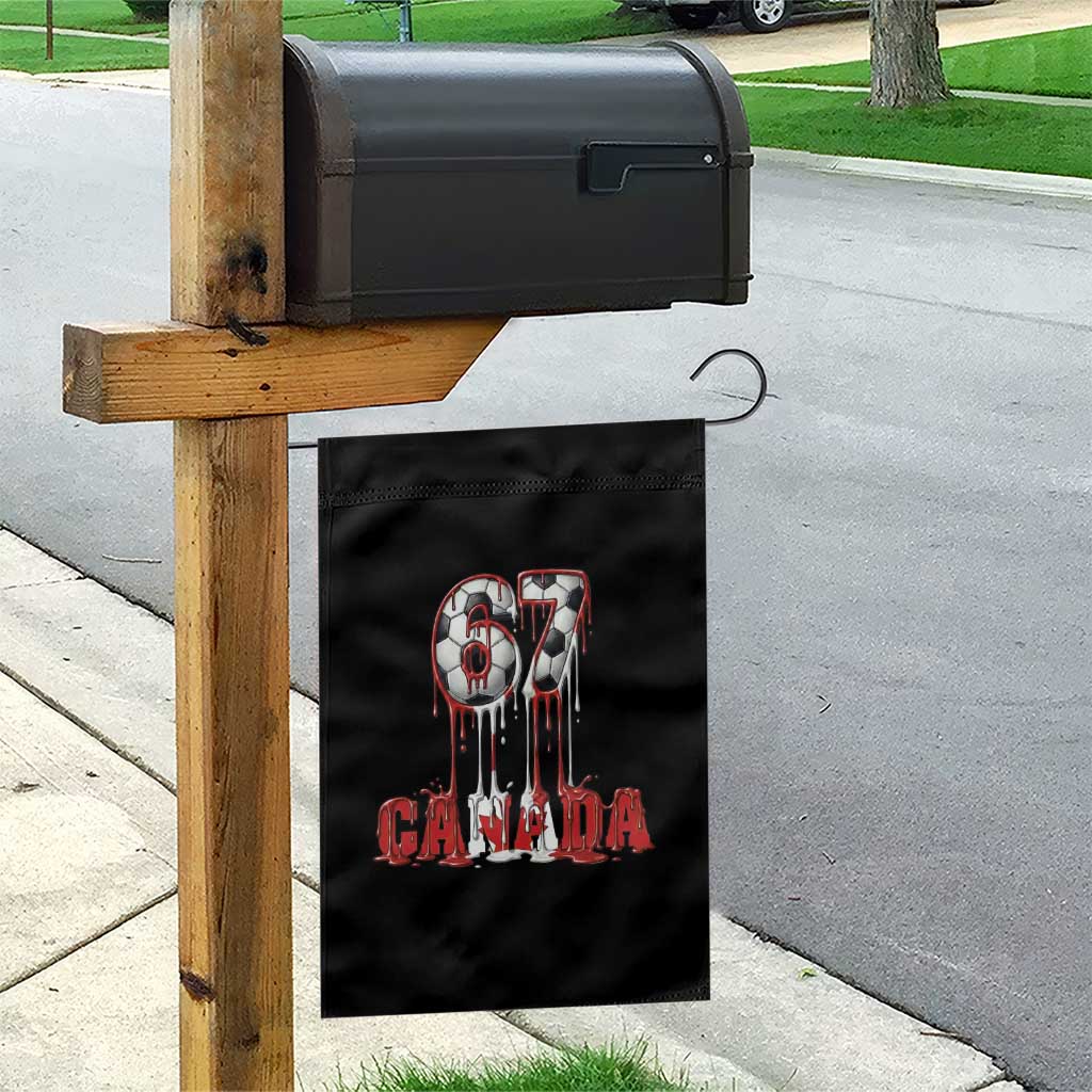Funny Canada Soccer 67 Meme Garden Flag Canadian Soccer Lovers TS12 Print Your Wear