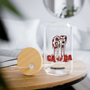 Funny Canada Soccer 67 Meme Glass Can Canadian Soccer Lovers TS12 Print Your Wear