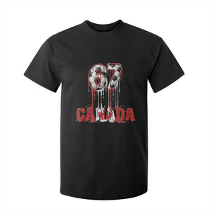Funny Canada Soccer 67 Meme T Shirt For Kid Canadian Soccer Lovers TS12 Black Print Your Wear