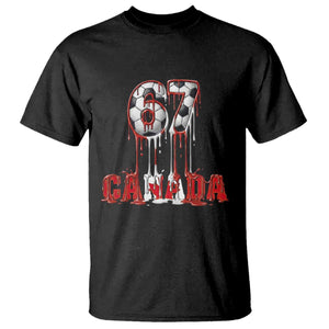 Funny Canada Soccer 67 Meme T Shirt Canadian Soccer Lovers TS12 Black Print Your Wear