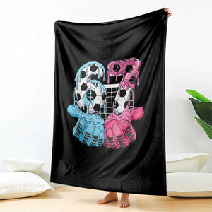 Drip Soccer Six Seven Meme Throw Blanket Funny Gen Alpha Slang TS12 Print Your Wear