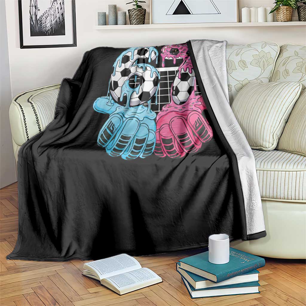 Drip Soccer Six Seven Meme Throw Blanket Funny Gen Alpha Slang TS12 Print Your Wear