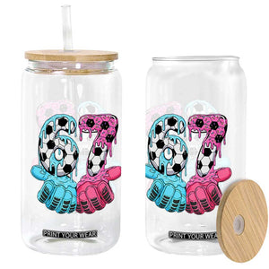 Drip Soccer Six Seven Meme Glass Can Funny Gen Alpha Slang TS12 Print Your Wear