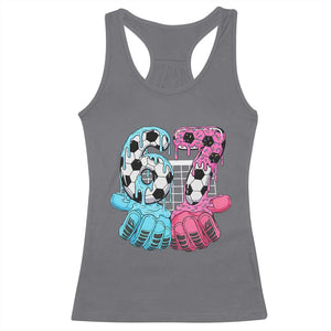 Drip Soccer Six Seven Meme Racerback Tank Top Funny Gen Alpha Slang TS12 Charcoal Print Your Wear