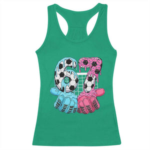 Drip Soccer Six Seven Meme Racerback Tank Top Funny Gen Alpha Slang TS12 Irish Green Print Your Wear