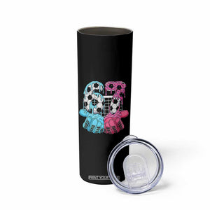 Drip Soccer Six Seven Meme Skinny Tumbler Funny Gen Alpha Slang TS12 Print Your Wear