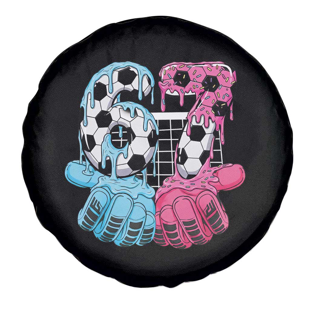 Drip Soccer Six Seven Meme Spare Tire Cover Funny Gen Alpha Slang TS12 Print Your Wear