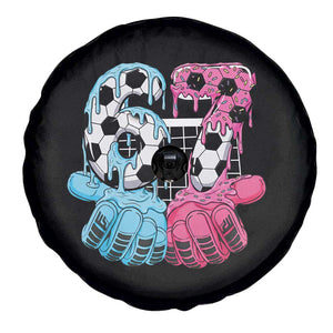 Drip Soccer Six Seven Meme Spare Tire Cover Funny Gen Alpha Slang TS12 Print Your Wear