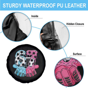 Drip Soccer Six Seven Meme Spare Tire Cover Funny Gen Alpha Slang TS12 Print Your Wear