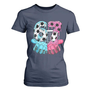 Drip Soccer Six Seven Meme T Shirt For Women Funny Gen Alpha Slang TS12 Navy Print Your Wear