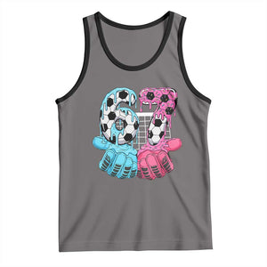 Drip Soccer Six Seven Meme Tank Top Funny Gen Alpha Slang TS12 Deep Heather Black Print Your Wear