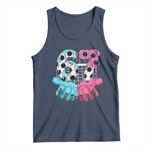 Drip Soccer Six Seven Meme Tank Top Funny Gen Alpha Slang TS12 Navy Print Your Wear