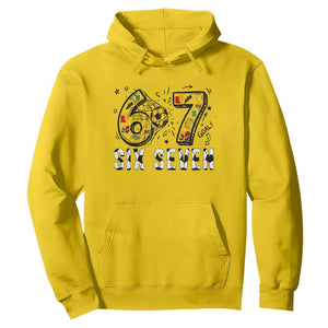 Six Seven Meme Soccer Lover Hoodie Funny Gift For Gen Z TS12 Daisy Print Your Wear