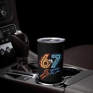 Funny Soccer Lover Tumbler Cup Six Seven Meme Trending Gift TS12 Print Your Wear