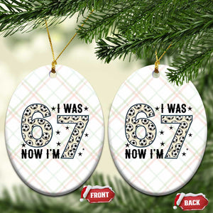 Funny Soccer Ceramic Ornament I Was 6 Now I Am 7 Meme TS12 Print Your Wear