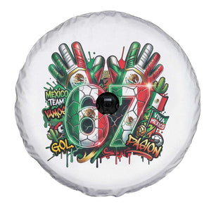 Funny Mexico Soccer Spare Tire Cover Six Seven Meme Trending Gift TS12 Print Your Wear
