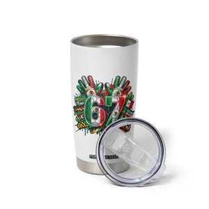 Funny Mexico Soccer Tumbler Cup Six Seven Meme Trending Gift TS12 Print Your Wear
