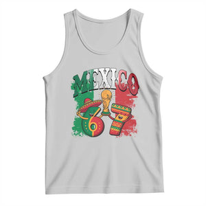Mexico Soccer Fan Tank Top Funny 67 Viral Gen Alpha Slang Gift TS12 Ash Print Your Wear