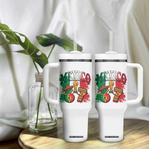 Mexico Soccer Fan Tumbler With Handle Funny 67 Viral Gen Alpha Slang Gift TS12 Print Your Wear