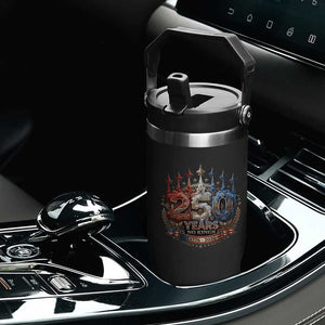 250 Years No Kings Flip Straw Tumbler Patriotic Independence Anniversary TS12 Print Your Wear